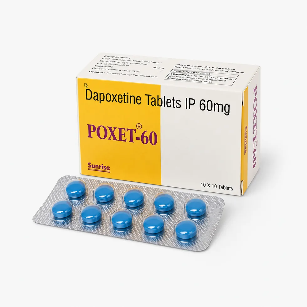 Dapoxetine POXET-60 produktová fotografia