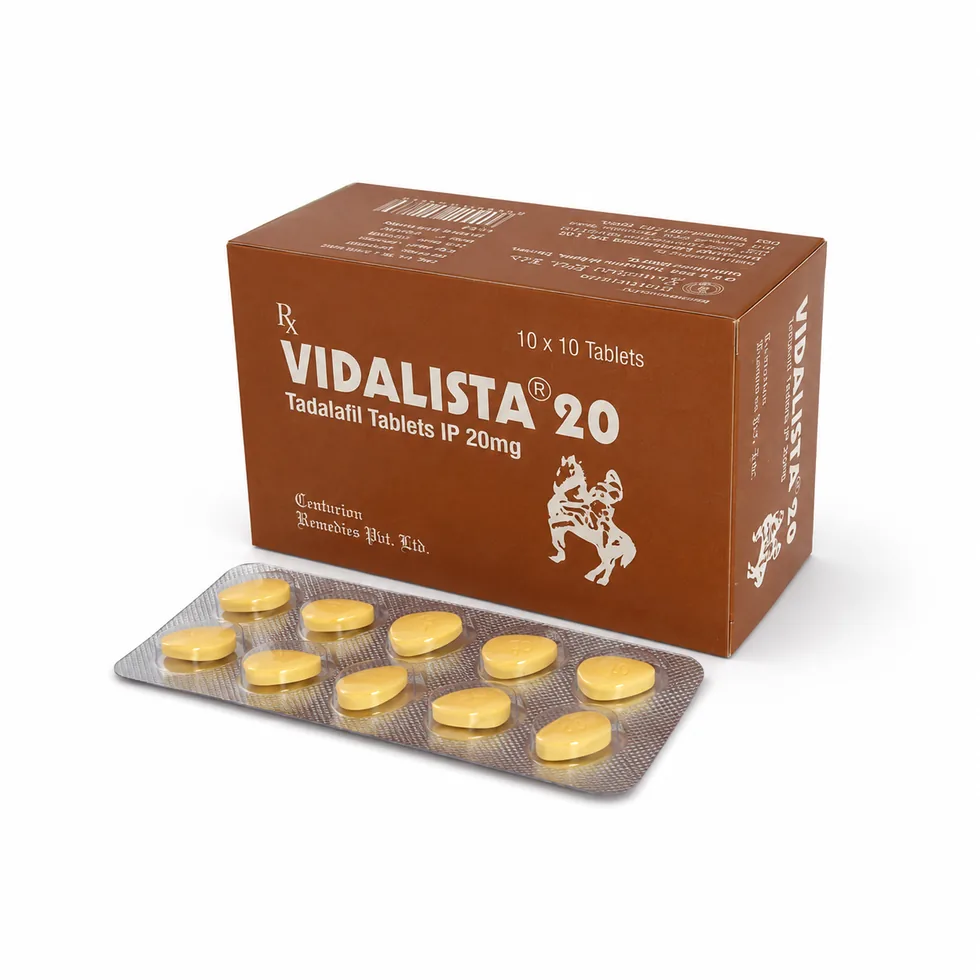 Vidalista 20 mg produktová fotografia